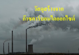 <strong>อ่านเพิ่มเติมเกี่ยวกับ</strong><br>วัสดุสร้างจากก๊าซคาร์บอนไดออกไซด์ วัสดุสร้างจากก๊าซคาร์บอนไดออกไซด์