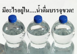 <strong>อ่านเพิ่มเติมเกี่ยวกับ</strong><br>มีอะไรอยู่ใน….น้ำดื่มบรรจุขวด! มีอะไรอยู่ใน….น้ำดื่มบรรจุขวด!