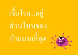 <strong>อ่านเพิ่มเติมเกี่ยวกับ</strong><br>เชื้อโรค...อยู่ส่วนไหนของบ้านมากที่สุด เชื้อโรค...อยู่ส่วนไหนของบ้านมากที่สุด