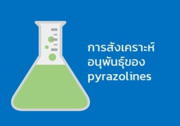การสังเคราะห์อนุพันธุ์ของ pyrazolines